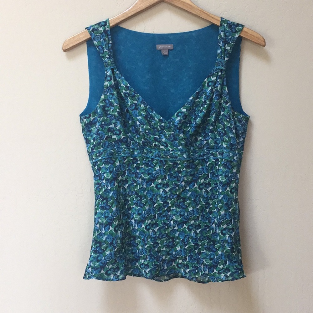 Ann Taylor Silk Tank Top